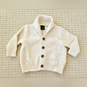 Baby GAP Cream Knit Cardigan